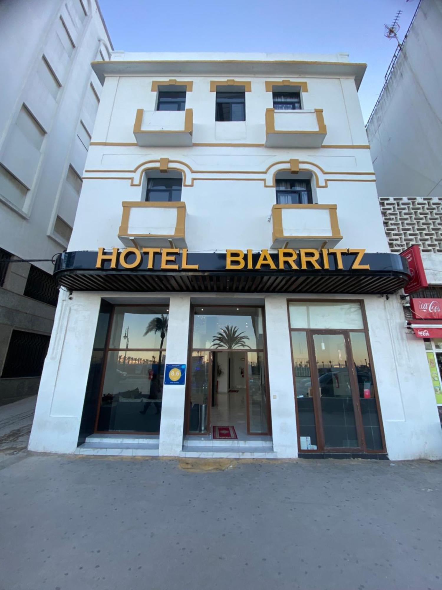 Hotel Biarritz Tangeri Esterno foto